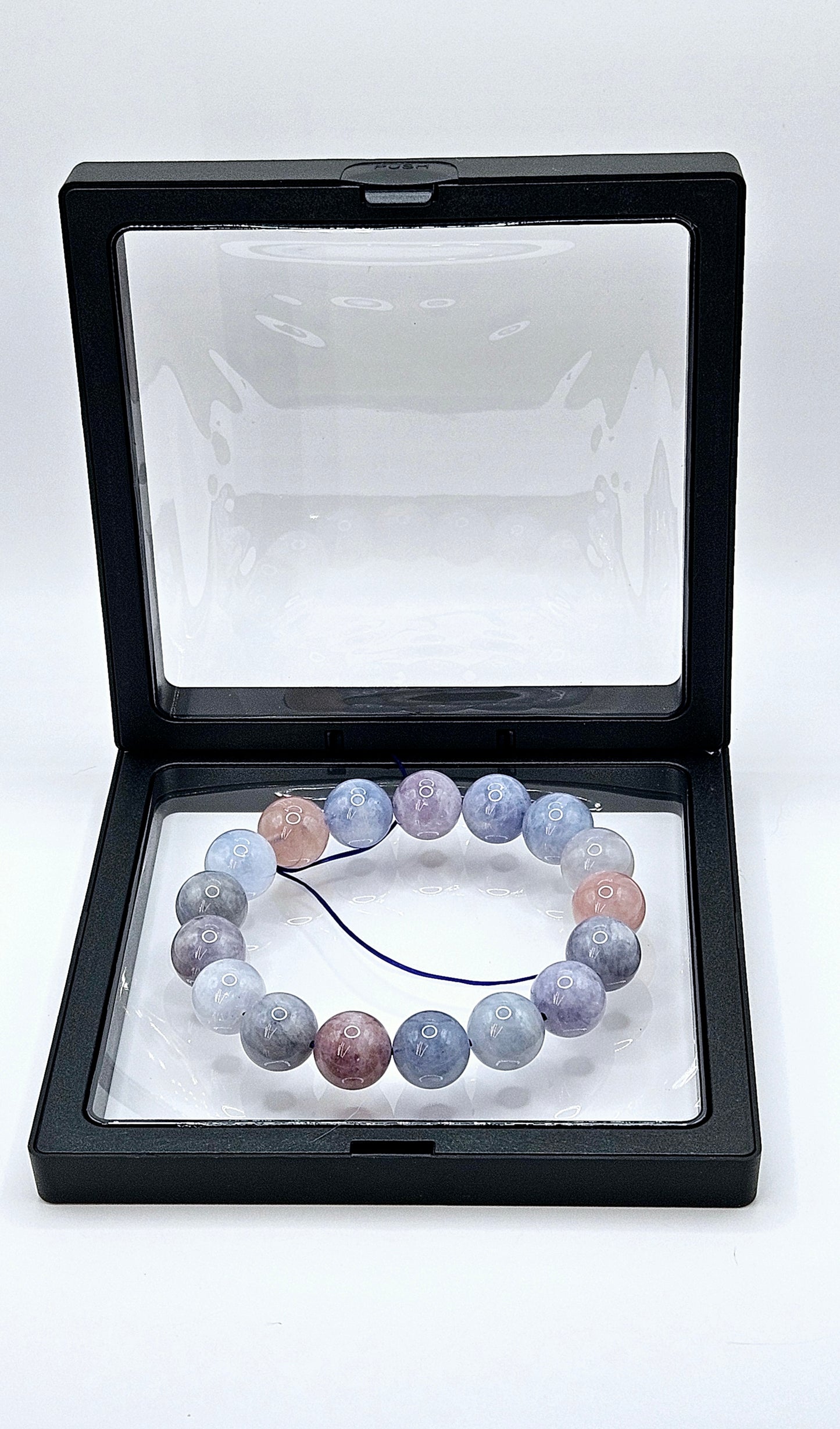 RARE Madagascar Periwinkle Rose Quartz Crystal – Natural Collector’s Gemstone | Healing Stone | Unique Specimen