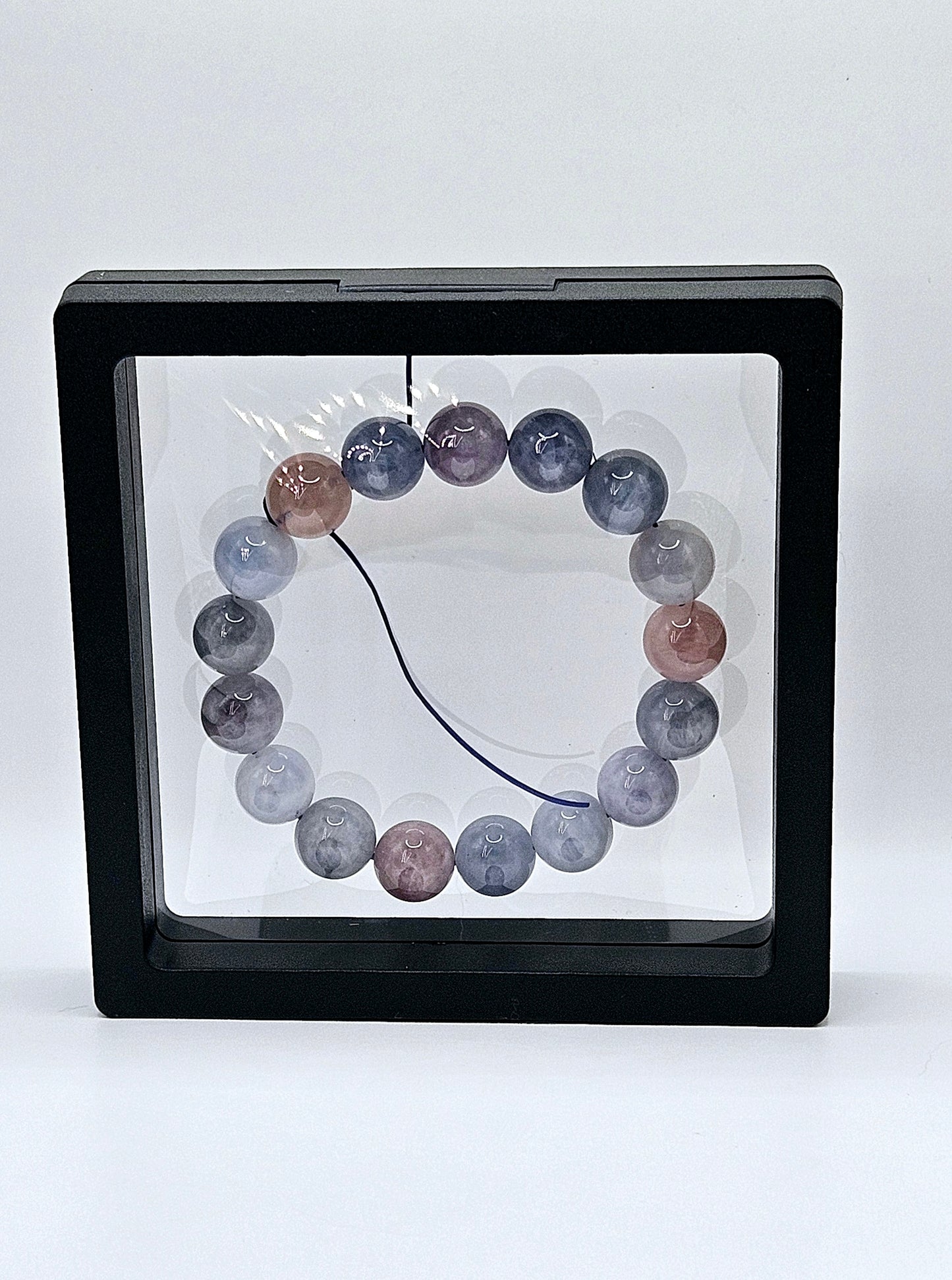 RARE Madagascar Periwinkle Rose Quartz Crystal – Natural Collector’s Gemstone | Healing Stone | Unique Specimen