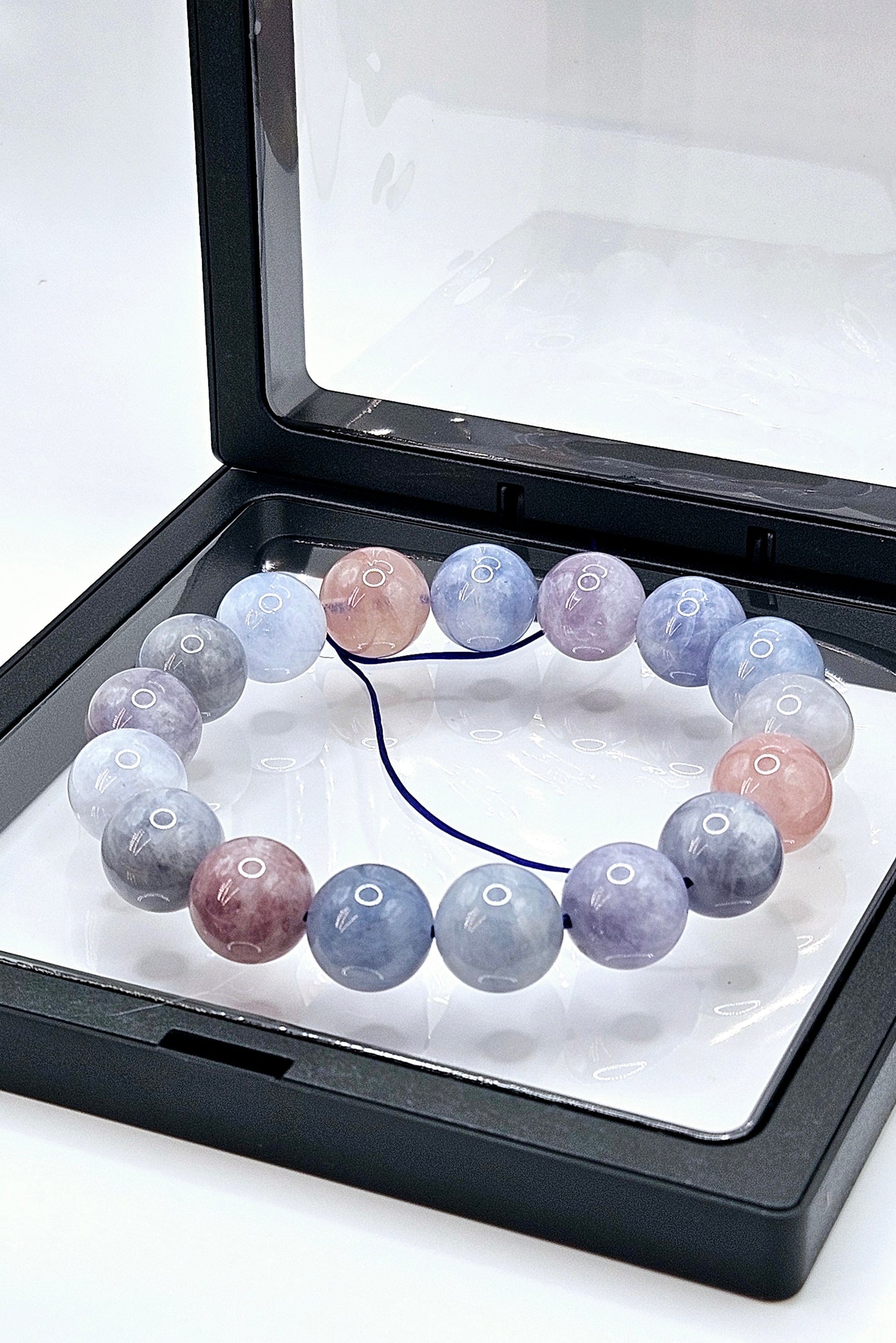RARE Madagascar Periwinkle Rose Quartz Crystal – Natural Collector’s Gemstone | Healing Stone | Unique Specimen