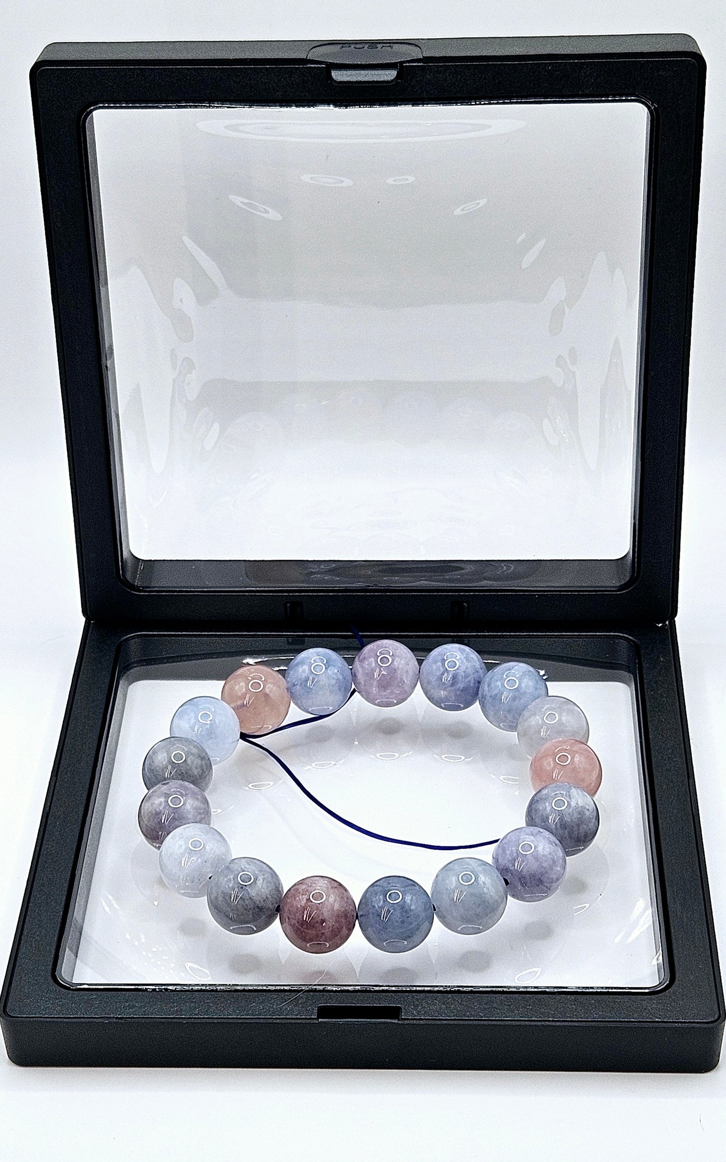 RARE Madagascar Periwinkle Rose Quartz Crystal – Natural Collector’s Gemstone | Healing Stone | Unique Specimen